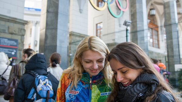 Сочи перед открытием ХХII зимних Олимпийских игр в Сочи