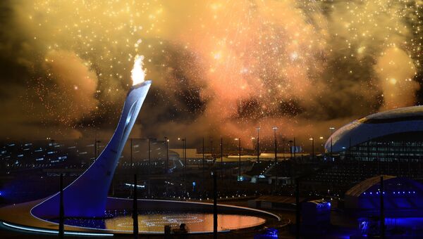 Церемония открытия XXII зимних Олимпийских игр. Архивное фото