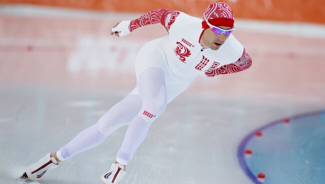 Российский конькобежец Александр Румянцев. Архивное фото