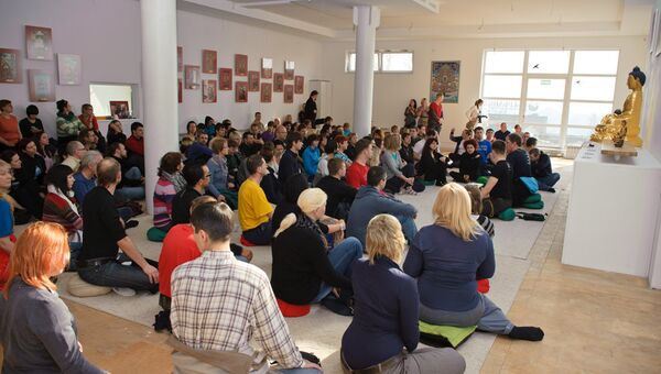 Медитация во Владивостоке. Фото с места событий