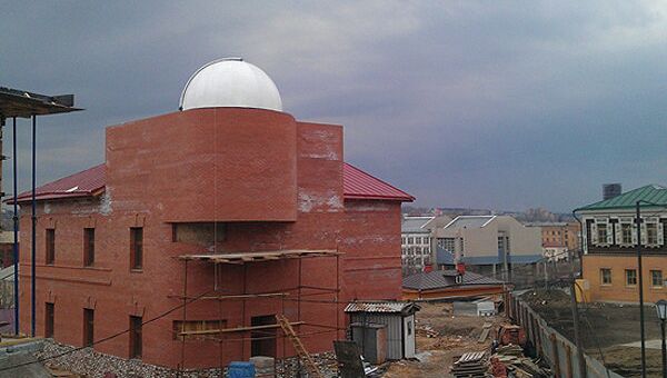 Строящаяся в центре Иркутска обсерватория Ноосфера