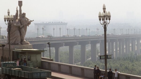 Мост Янцзы в Нанкине. Архивное фото