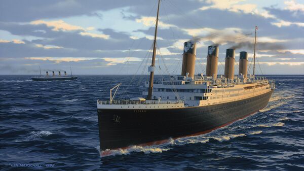 Титаник. Архивное фото