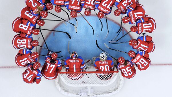 Игроки женской сборной России по хоккею, Архивное фото