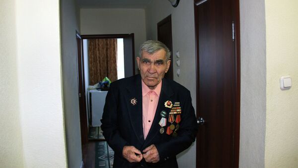 Василий Волошин – ветеран Великой Отечественной войны, город Кедровый