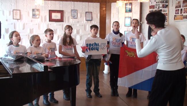 Приморские хористы готовятся к закрытию Олимпиады в Сочи