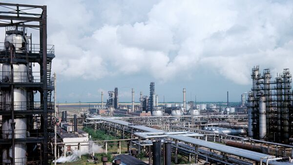 Панорама Рязанского нефтеперерабатывающего завода