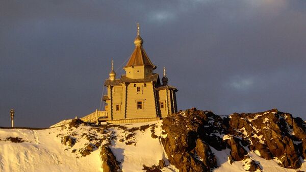 Храм Св.Троицы в Антарктиде