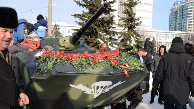 Монумент в память о погибших в локальных войнах в Самаре