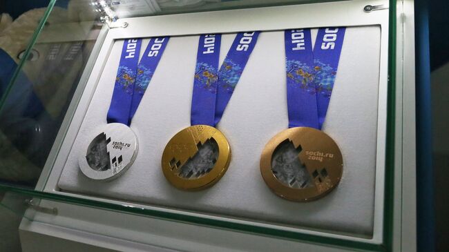 Медали XXII зимних Олимпийских игр в Сочи. Архивное фото