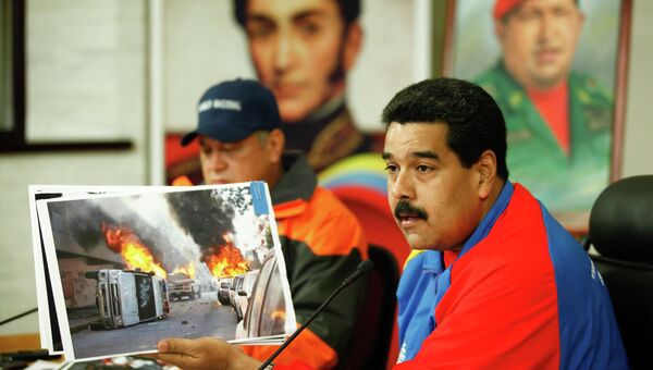 Президент Венесуэлы Николас Мадуро, архивное фото