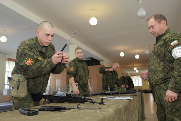 В учебном центре новосибирского спецназа