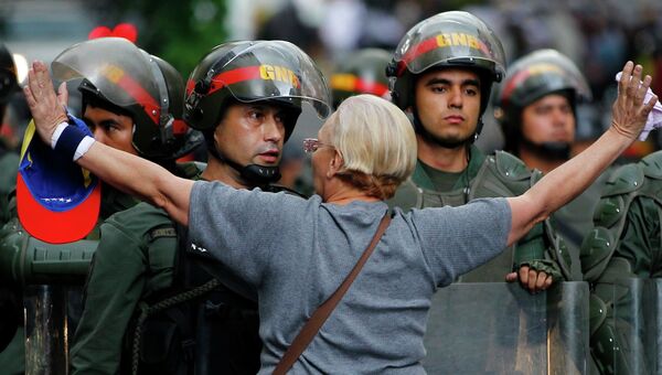 Беспорядки в Венесуэле. Архивное фото