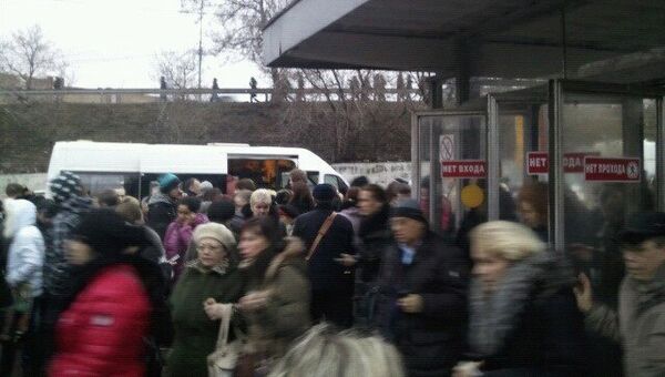 Ситуация у м. Волгоградский проспект. Поезда не ходят на фиолетовой ветке метро Москвы