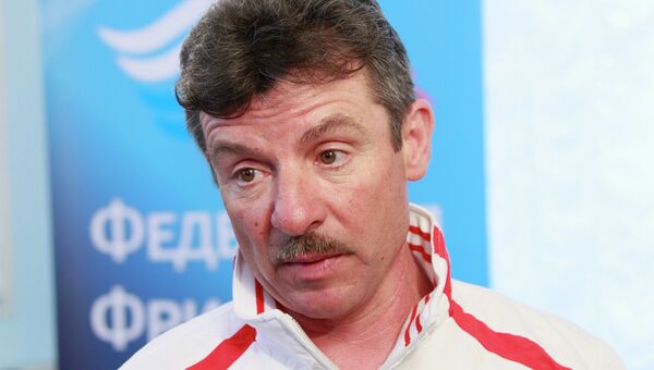 Старший тренер сборной России по лыжной акробатике Дмитрий Кавунов. Архивное фото