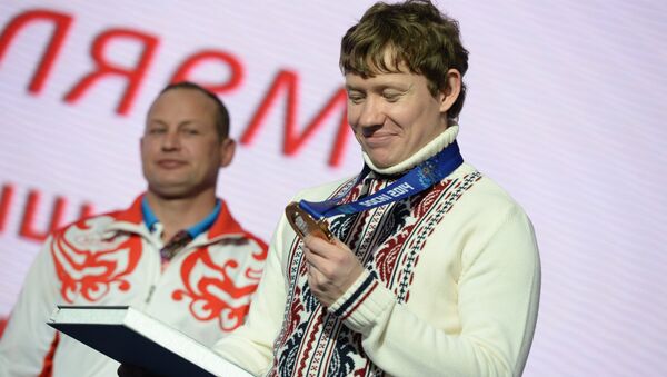 Александр Смышляев, завоевавший первую Олимпийскую медаль в могуле за последние 20 лет. Архивное фото
