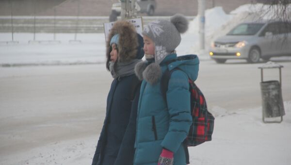 Морозостойкие жители Якутии. Архивное фото
