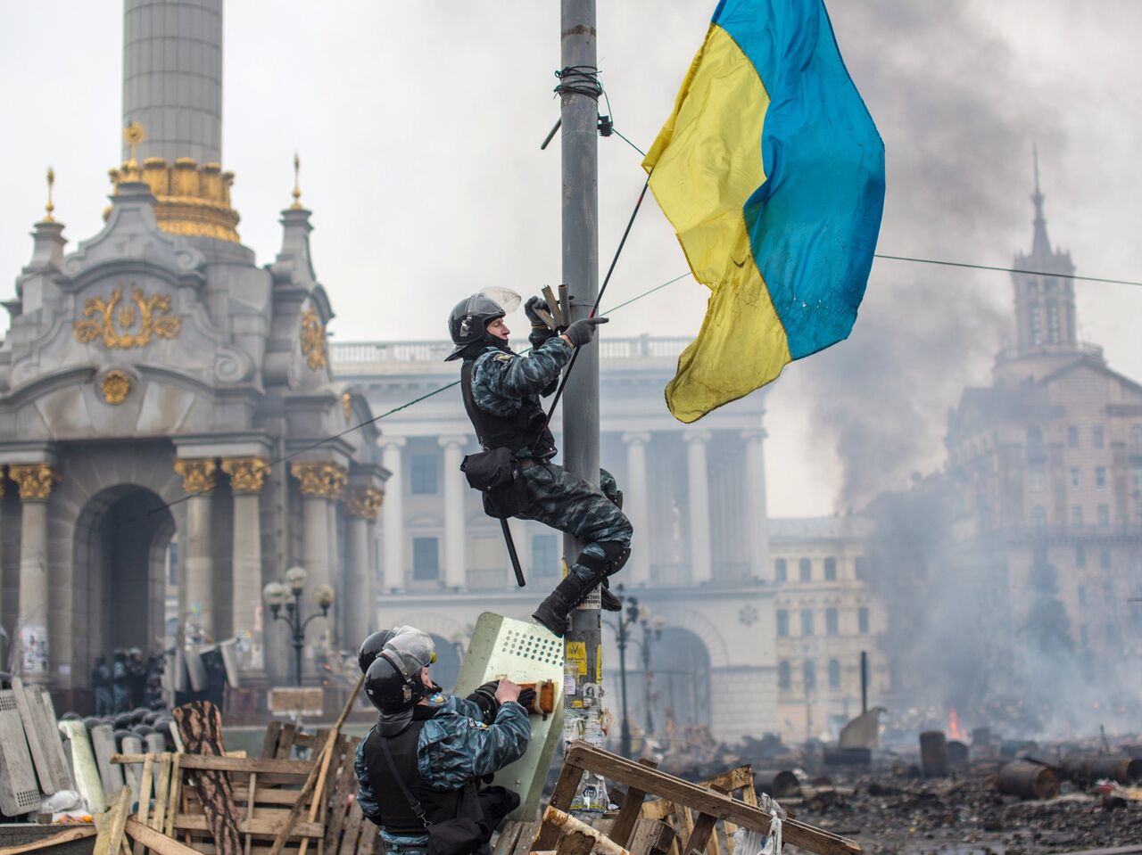 Украина 2013-2014. От Евромайдана до сожжения людей в Одессе. - РИА  Новости, 22.04.2022