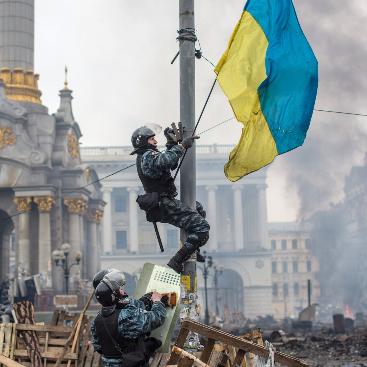 Украина 2013-2014. От Евромайдана до сожжения людей в Одессе. - РИА  Новости, 22.04.2022