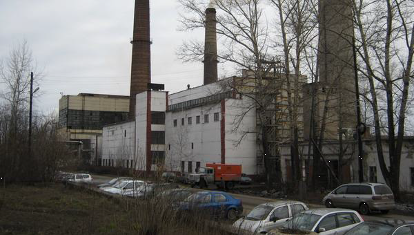 Шарьинская ТЭЦ в Костромской области. Событийное фото.