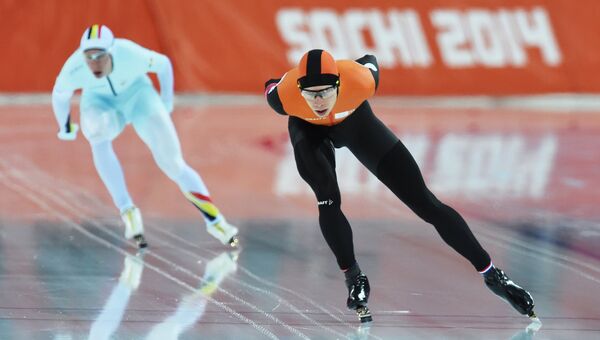 Олимпиада 2014. Конькобежный спорт. Мужчины. 10000 метров. Фото с места события