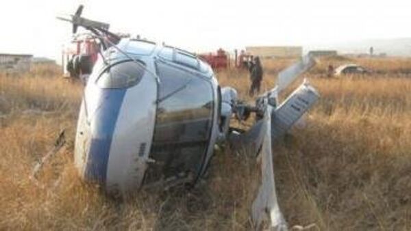 Упавший в Приморье вертолет
