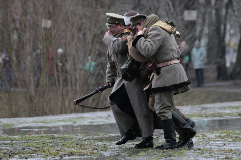 Военно-исторический фестиваль Три эпохи в Петербурге