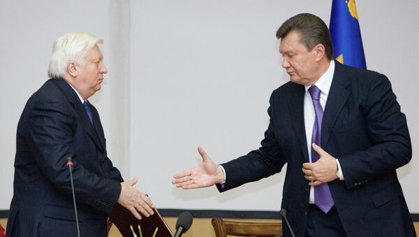 Президент Украины Виктор Янукович генеральный прокурор Виктор Пшонка, архивное фото