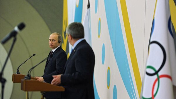 В.Путин и Т.Бах приняли участие в завтраке от имени МОК