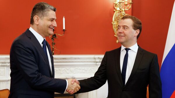 Д.Медведев провел рабочую встречу с Т.Саркисяном. Фото с места события