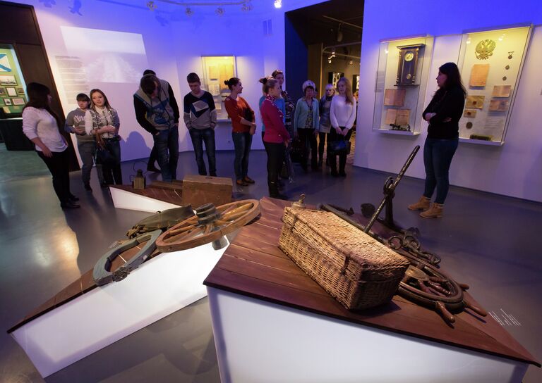 Экскурсия для школьников в Музее имени Арсеньева во Владивостоке