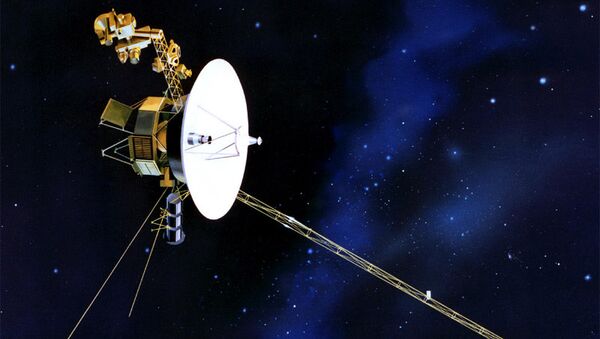 Американский космический аппарат для исследований дальних планет Солнечной системы Вояджер-1 (Voyager 1)