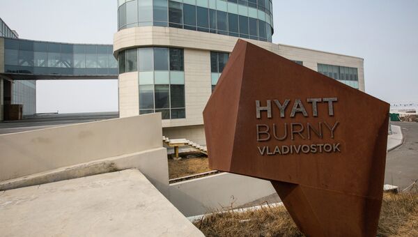 Недостроенный отель Хаятт во Владивостоке. Архивное фото.