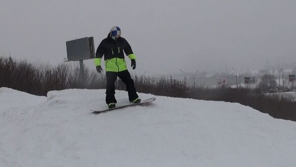 Сноуборд с олимпийцем Соболевым. Урок второй – первые спуски со склона