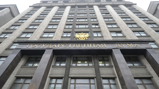 Здание Государственной Думы РФ, архивное фото