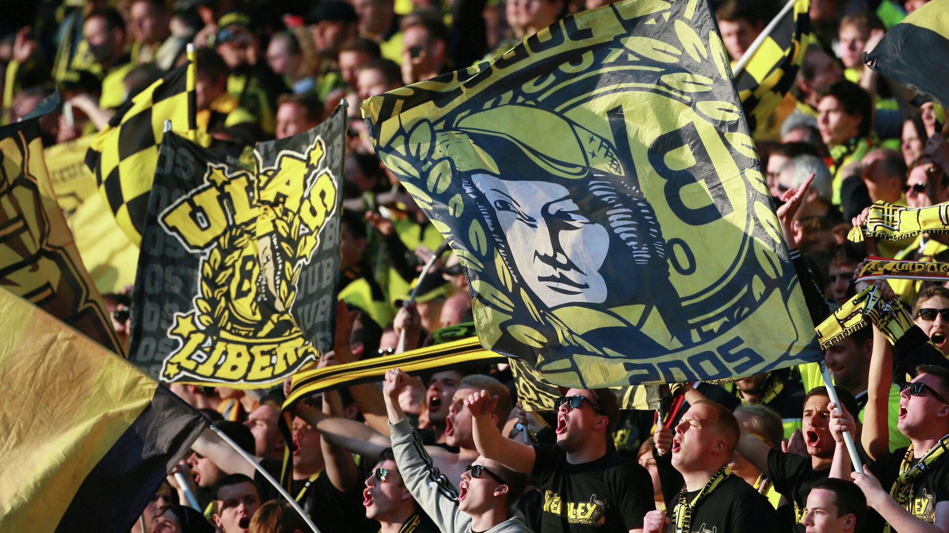 Болельщики ФК Боруссия - РИА Новости, 1920, 04.03.2025