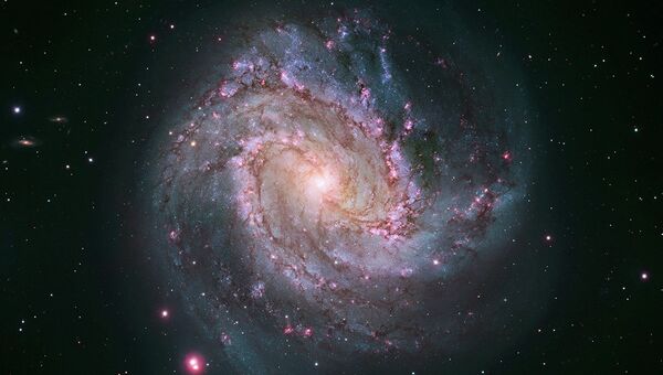 Спиральная галактика M83, архивное фото