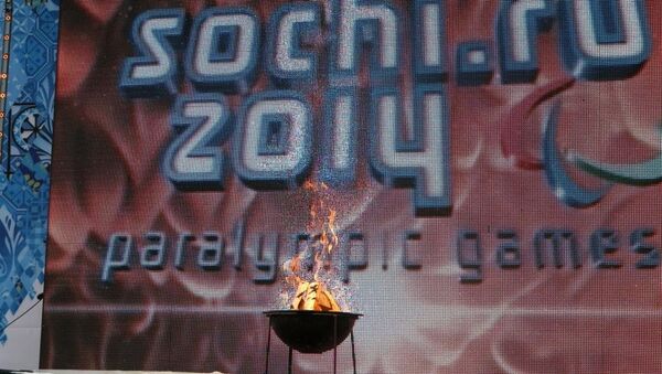 Эстафета Паралимпийского огня в Новосибирске, архивное фото