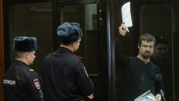 Слушания по уголовному делу в отношении Сергея Удальцова и Леонида Развозжаева. Архивное фото