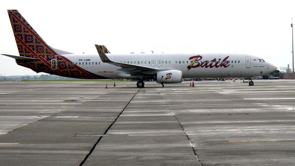 Самолет индонезийской авиакомпании Batik Air, архивное фото