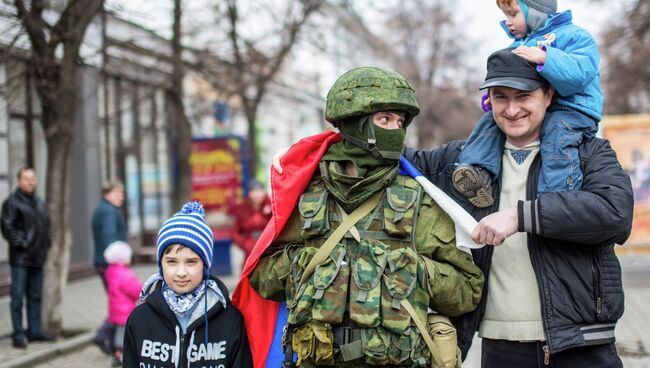 Ситуация в Симферополе. Архивное фото