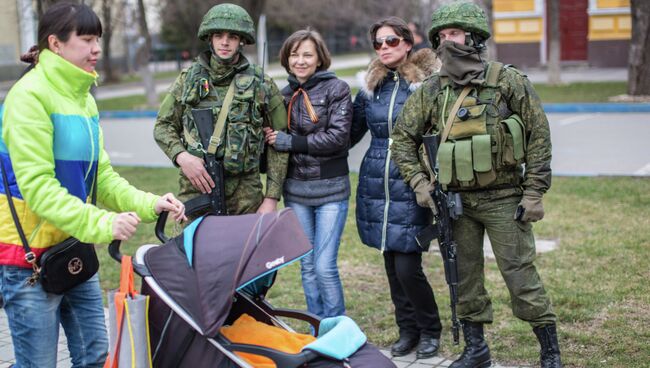 Ситуация в Симферополе. Архивное фото