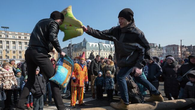 Масленичные гуляния во Владивостоке