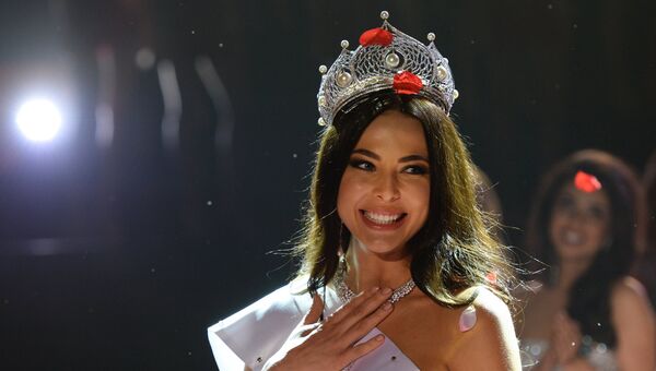Юлия Алипова - победительница национального конкурса Мисс Россия-2014 . Архивное фото