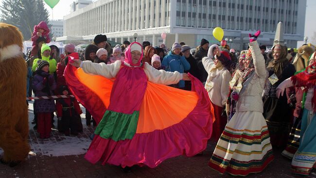 Губернская масленица в Томске, событийное фото