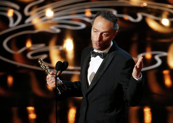 Мексиканский и американский кинооператор, режиссёр, продюсер Эммануэль Любецки на 86-й церемонии вручения премии Оскар
