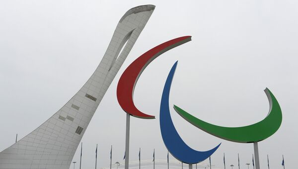 Символ Паралимпийских игр Агитос в Сочи. Архивное фото