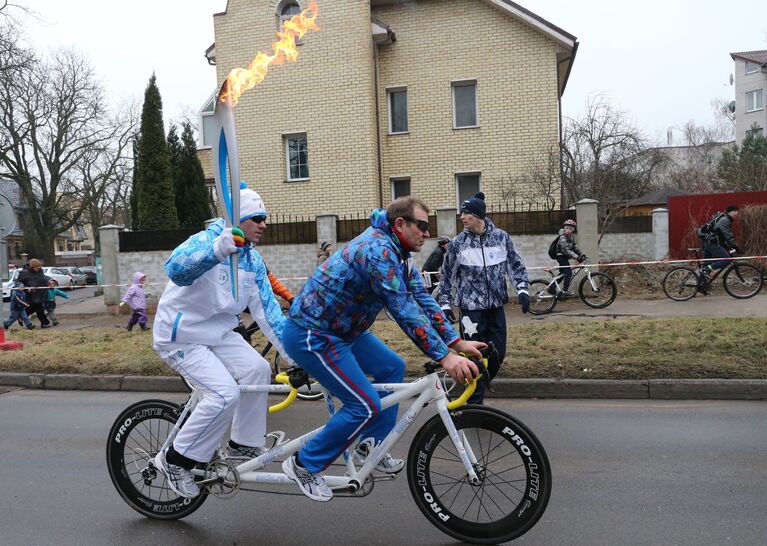 Эстафета Паралимпийского огня. Калининград