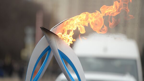 Эстафета Паралимпийского огня. Архивное фото