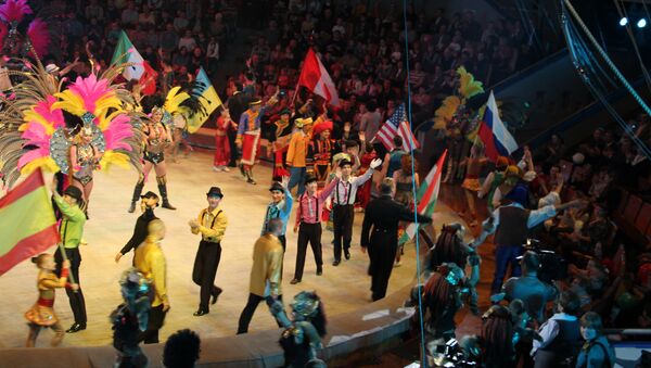 Открытие фестиваля циркового искусства в Ижевске